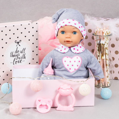 Bayer Design Interactive Tears Baby Doll with Acessories