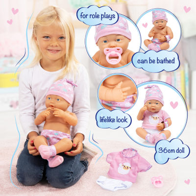 Bayer Design New Born Baby Doll Toy Playsets