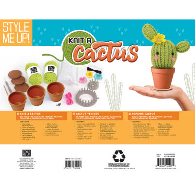 Style Me Up Knit A Cactus Kit