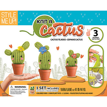 Style Me Up Knit A Cactus Kit - JCPenney