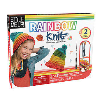 Style Me Up Rainbow Knitting Kit - JCPenney