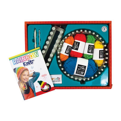 Style Me Up Rainbow Knitting Kit 9-pc. Knitting Kit
