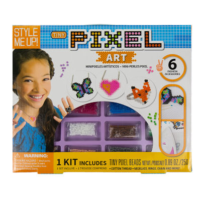 Style Me Up Pixel Art - Kids Crafting Kit Kids Craft Kit