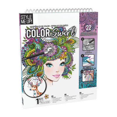 Style Me Up Cool Swirl - Kids Art Kit