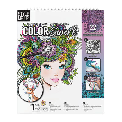 Style Me Up Cool Swirl - Kids Art Kit