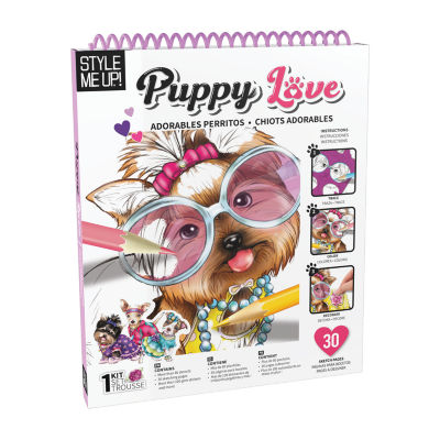 Style Me Up Puppy Love Kids Art Kit