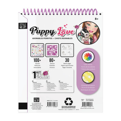 Style Me Up Puppy Love Kids Art Kit