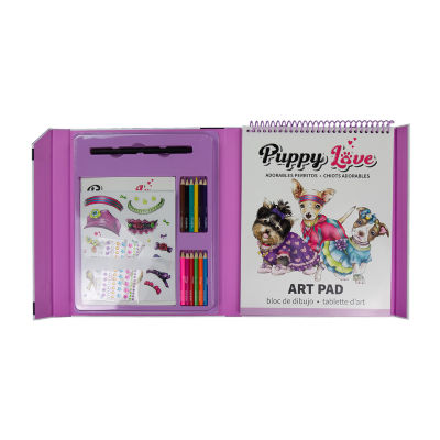 Style Me Up Puppy Love Kids Art Kit