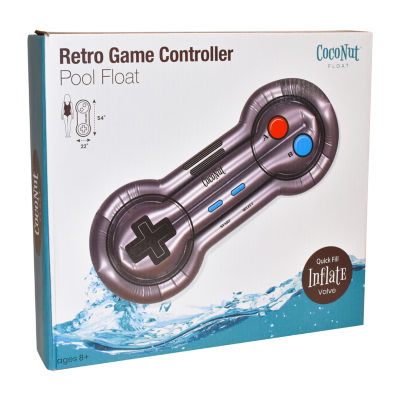 Coconut Float Retro Game Controller Pool Float Inflatable Pools