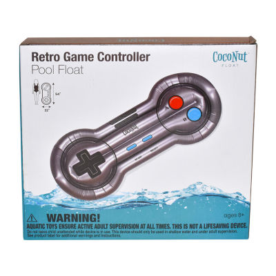 Coconut Float Retro Game Controller Pool Float Inflatable Pool