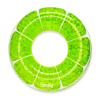 Coconut Float Lime Green Glitter Water Accessory Pool Float