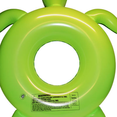 Coconut Float Green Translucent Sea Turtle Water Accessory Pool Float