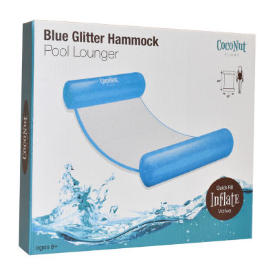 Coconut Float Glitter Hammock Pool Lounger Pool Float