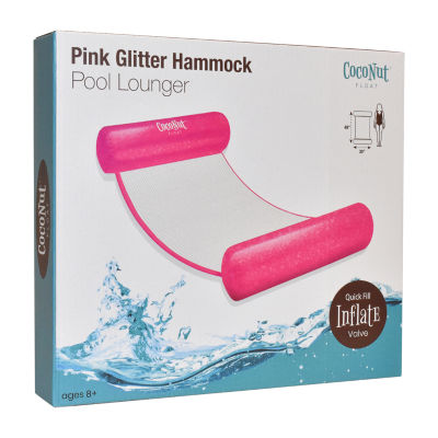 Coconut Float Glitter Hammock Pool Lounger Pool Float