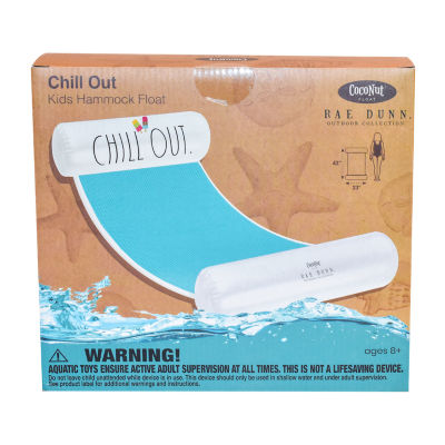 Rae Dunn Chill Out Kids Hammock Float Pool Float