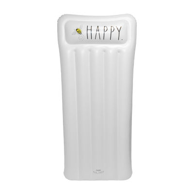 Rae Dunn Bee Happy Lounger Pool Float