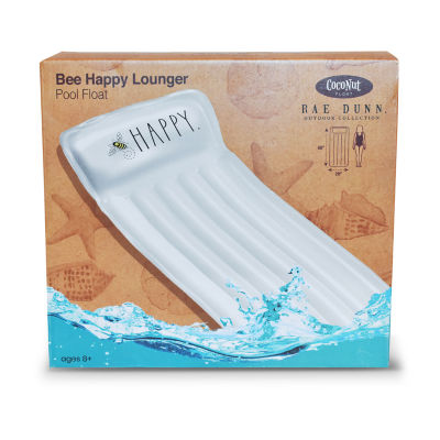 Rae Dunn Bee Happy Lounger Pool Floats