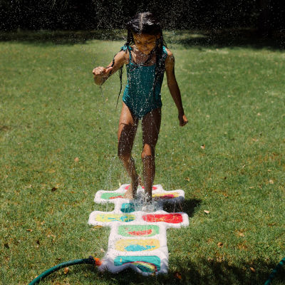 Rae Dunn Hopscotch Game Water Sprinkler Pool Toy