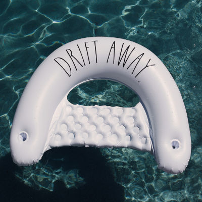 Rae Dunn Drift Away Chair Lounger Pool Float