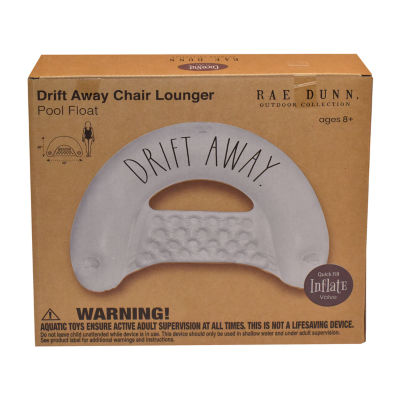 Rae Dunn Drift Away Chair Lounger Pool Floats