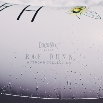 Rae Dunn Bee Happy Chair Lounger Pool Float