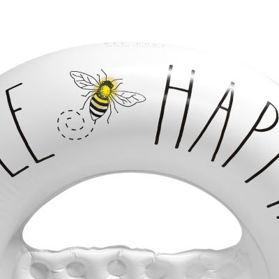 Rae Dunn Bee Happy Chair Lounger Pool Float