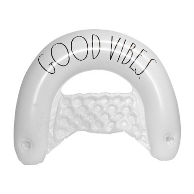 Rae Dunn Good Vibes Chair Lounger Pool Float