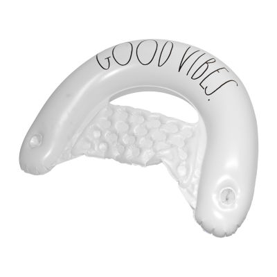 Rae Dunn Good Vibes Chair Lounger Pool Float