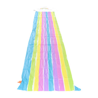 Rae Dunn Splish Splash Rainbow Slide & Ride Water Slide