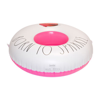 Rae Dunn Born To Sparkle Toddler Float With Canopy Pool Float