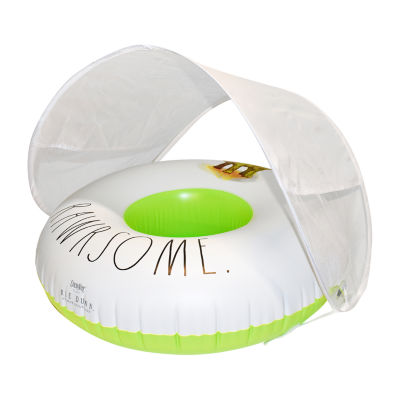 Rae Dunn Rawrsome Toddler Float With Canopy 2-pc. Pool Float