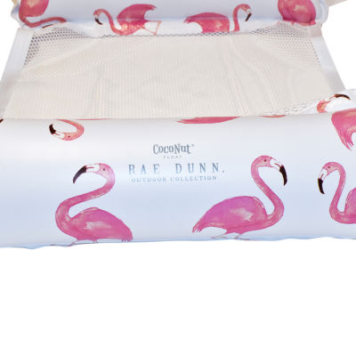 Rae Dunn Pink Hammock Infatable Flamingo Pool Lounger Pool Floats