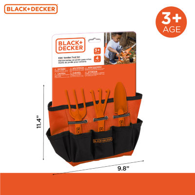 Black+Decker Gardening Hand Toolset For Kids