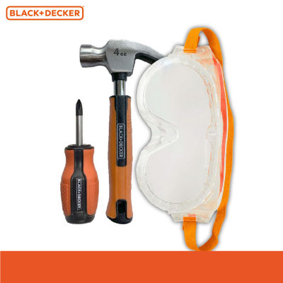 Black+Decker Pretend Play Toolset For Kids