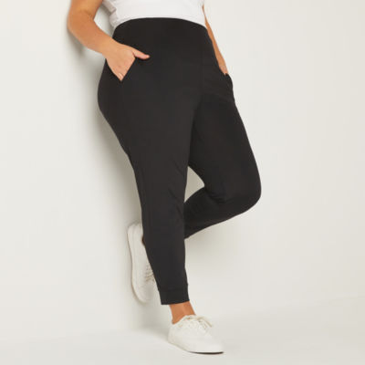 Xersion Fleece Sweatpant - Plus  Slim legs, Fleece joggers, Fashion