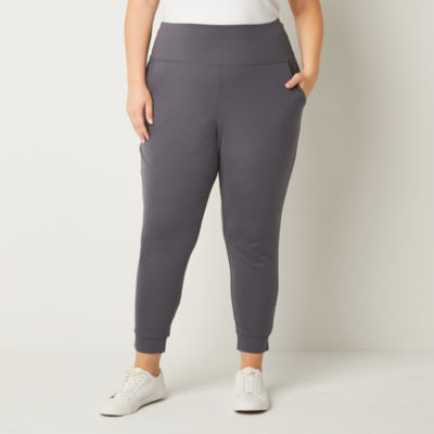 Xersion Womens High Rise Plus Legging Jogger Pant