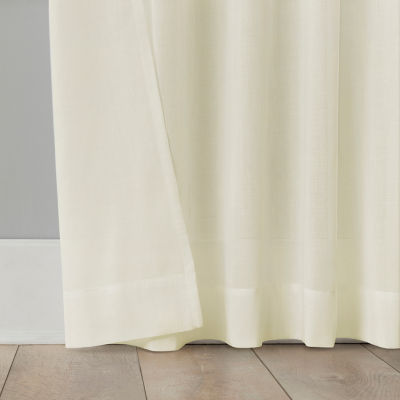 Archaeo Coralie Sheer Rod Pocket Single Curtain Panel