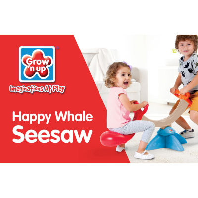 Grown'N Up Happy Whale Seesaw With Rotation