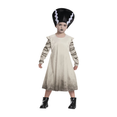 Toddler Girls Bride Of Frankenstein Costume