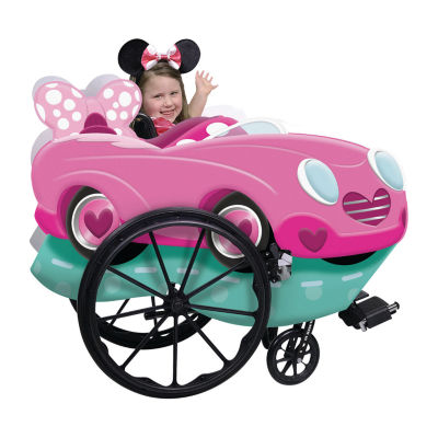 Little & Big  Girls Minnie Mouse Adaptive Wheelchair Cover Costume Accessory