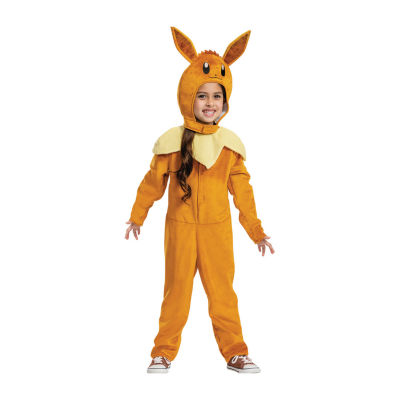 Little & Big  Unisex Eevee Pokeman Costume