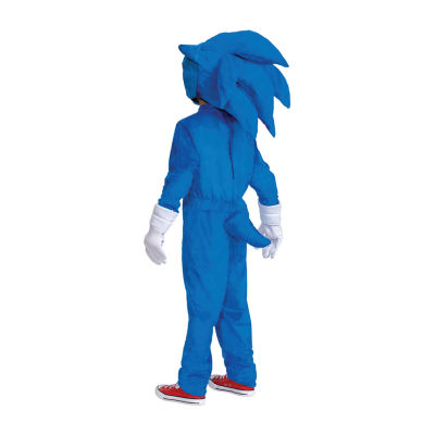 Little & Big  Boys Movie Deluxe Sonic the Hedgehog Costume
