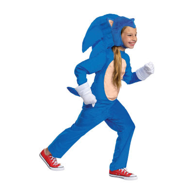 Sonic The Hedgehog Full Body Deluxe Kid's Costume