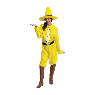 Adults Person The Yellow Hat Costume