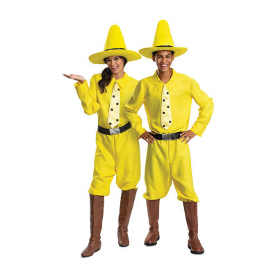 Adults Person The Yellow Hat Costume