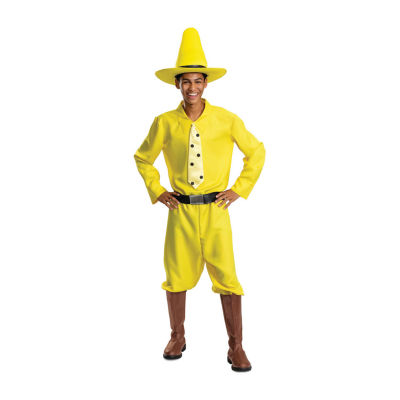 Adults Person The Yellow Hat Costume