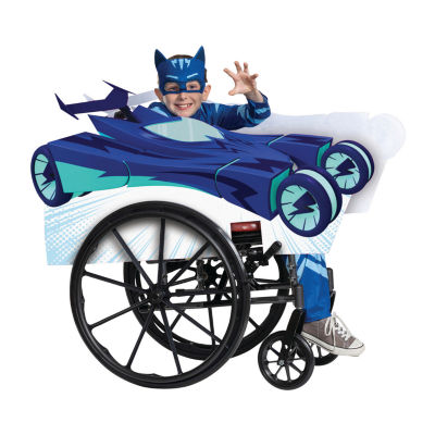 Unisex Kids Pj Masks Cat Car Adaptive Wheelchair Cover Costume