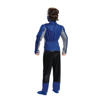 Little & Big  Boys Beast Morphers Blue Muscle Power Rangers Costume