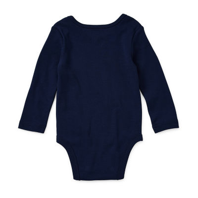 Okie Dokie Baby Boys Long Sleeve Bodysuit