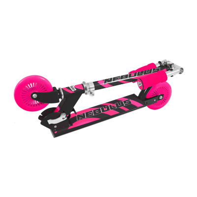 Ozbozz Nebulus Two Wheel Kids Scooter: Pink & Black Scooter